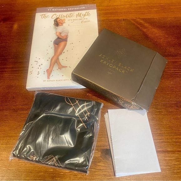 NEW Ashley Black Kryopack Spot & The Cellulite Myth Book - Picture 4 of 9